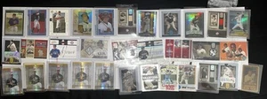 32 BASEBALL CARD LOT AUTOS, PATCHES, AND NUMBERED CARDS - Picture 1 of 22