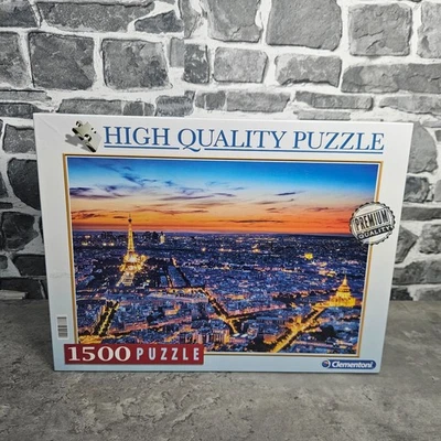 Clementoni Paris 1500 шт. пазл премиум высокого качества новый и запечатанный - Изображение 1 из 3