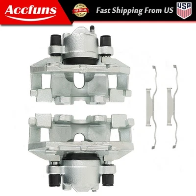 2x Brake Caliper w/Bracket Front For Ford Escape Mazda Tribute Mercury Mariner - Image 1 of 4