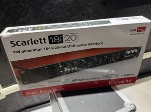 FOCUSRITE Scarlett 18i20 2th Gen Audio Interface USB - Foto 1 di 7