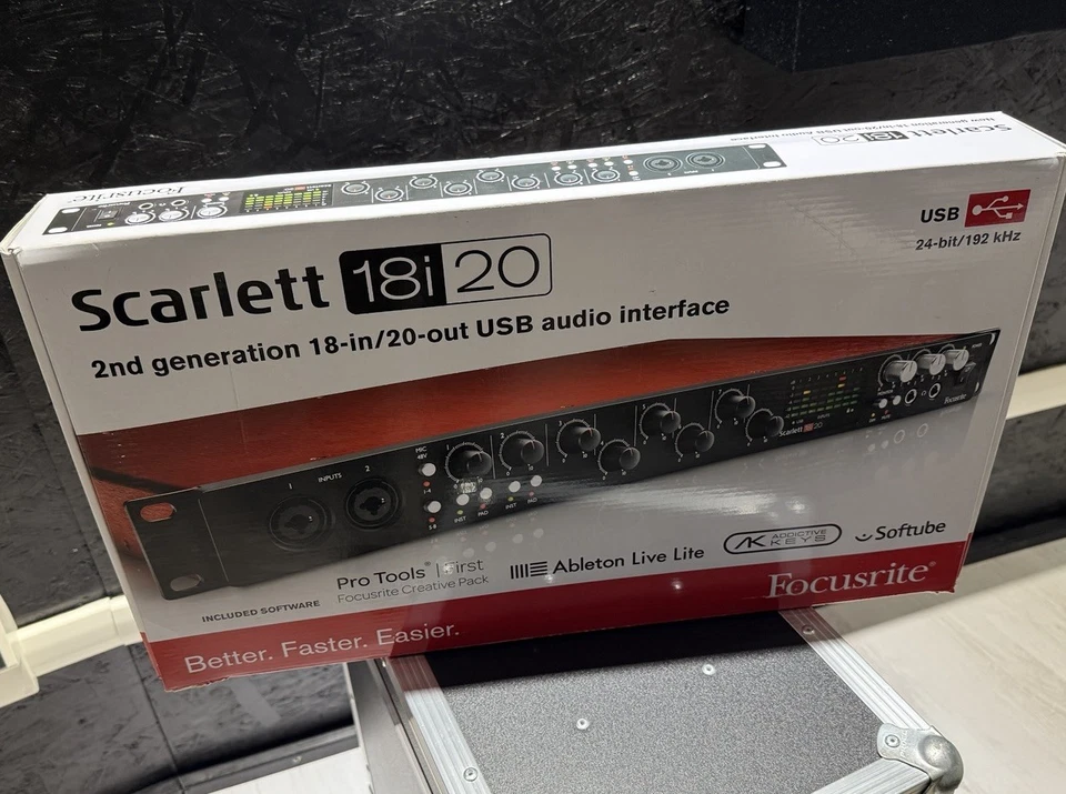 FOCUSRITE Scarlett 18i20 2th Gen Audio Interface USB - Immagine 1 di 4