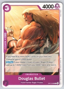 OP-13 Douglas Bullet C Carrying On His Will   Normal OP13-068  NM - Picture 1 of 2