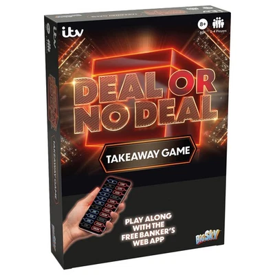 Deal or No Deal Takeaway Game Party Quiz Question Card Adult Family 2-4 Plyrs 8+ - Image 1 of 4