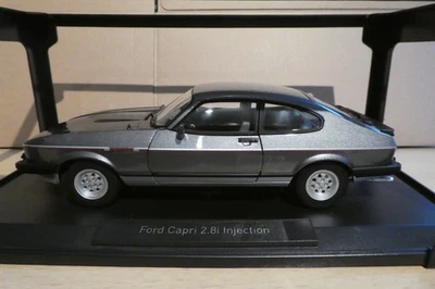 1:18 NOREV COLLECTORS 1981 FORD CAPRI 2.8 INJECTION GREY/SILVER METALLIC **RHD** - Image 1 of 4