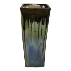 Fulper Prang 1913-17 Arts And Crafts Pottery Flambe Drip Glaze Ceramic Vase - Picture 1 of 6
