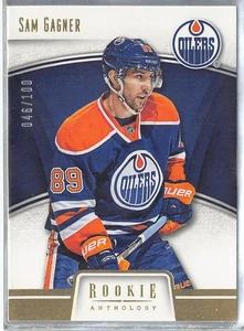 2013-14 Panini Rookie Anthology Gold #38 Sam Gagner /100 - Picture 1 of 2