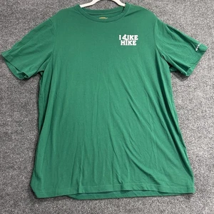 Merrell T-Shirt XL grün "I Like Hike" Logo Outdoor Wandern Natur - Bild 1 von 10