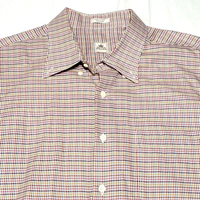 Peter Millar Shirt Men's XL Button Up Colorful Long Sleeve 100% Cotton Pocket - Image 1 of 4