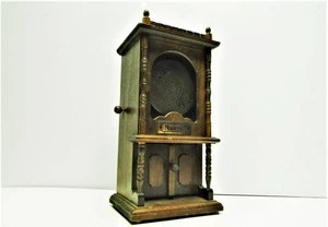 Vintage Wooden Musical Jewelry Box Made in Japan Mini Antique Music Box Japan JP - Picture 1 of 10