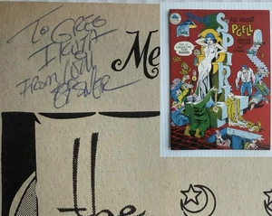 The Spirit #2 1973 SIGNED BY WILL EISNER! 1st Print. Kitchen Sink Enterprises - Picture 1 of 15