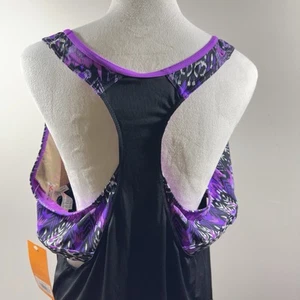 ZeroXposur Womens Plus Layered Tankini Swimsuit Top NWT Size 3X - Picture 1 of 10