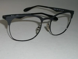 RAY-BAN RB3538 53[]19 145 SLEEK BLACK CLUBMASTER SUNGLASSES/EYEGLASS FRAMES ONLY - Picture 1 of 9