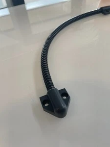 Kabelübergang, 20cm-schwarz ,Metallschutzschlauch,Sicherheitstechnik,Alarmanlage - Bild 1 von 2