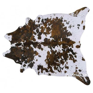 Tricolor Brasilianischer Kuhfell Teppich: XL - Bild 1 von 9