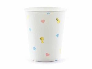 6 Papp-Becher Boy or Girl Baby Party Baby Shower - Bild 1 von 2
