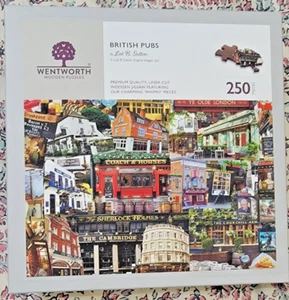 Neu Wentworth 250 Stck. Holzpuzzle British Pubs - Bild 1 von 2