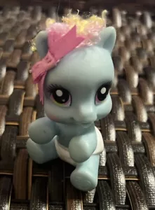 My Little Pony Newborn Cuties Figure MLP / Rainbow Dash 2008 3" G3 - Picture 1 of 4