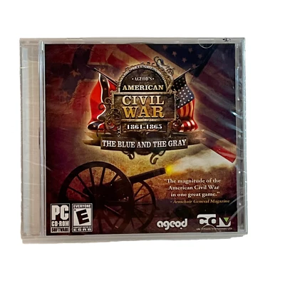 Ageod's American Civil War: 1861-1865 The Blue and The Gray Windows PC Game New - Image 1 of 2
