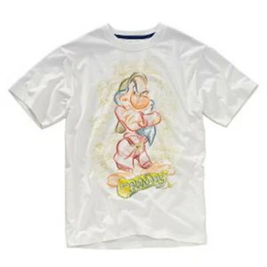 Disney Studio seltene Sammlung mürrisches T-Shirt Herren Größe XXL weiß NEU KOSTENLOSER VERSAND! - Bild 1 von 1