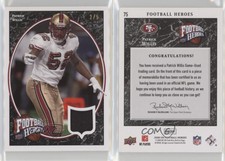 2008 Upper Deck Football Heroes Black Patch /5 Patrick Willis #75 Patch