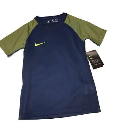 NUEVO CON ETIQUETAS NIKE Dri-Fit Juvenil SS US Revolution Jersey Azul Marino Unisex 876975-547 Talla XS Foto 1 de 4