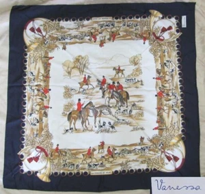 VINTAGE LADIES FASHION SCARF VANESSA - Picture 1 of 12