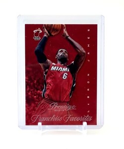 2013-14 Prestige Franchise Favorites #16 LeBron James Case Hit!