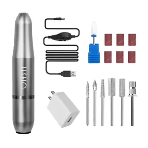Nail Drill, Electric Nail Drill Machine for Acrylic Nails, Portable Corded Nail - Picture 1 of 12