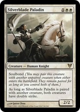SILVERBLADE PALADIN ~mtg NM/NM- Avacyn Restored Rare x1
