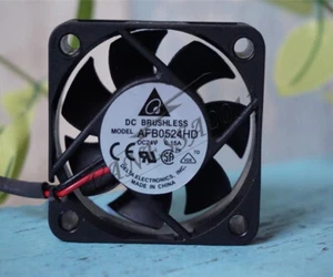 ONE Neuf AFB0524HD 50mm 5015 Delta Refroidissement Fan Dc 24V 0.15A 2pin - Photo 1/2