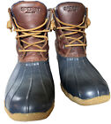 Sperry Top-Sider Blue Saltwater Sts91175 Waterproof Duck Boots Sz. 7M