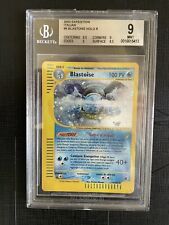 Pokémon 2002 Blastoise HOLO Expedition Base Set Ita 4/165  BGS 9 MINT POP 6