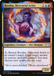 x4 Rootha, Mercurial Artist STX MTG 227/275 UNCOMMON M/NM 4x - Bild 1 von 1