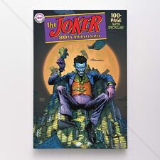 Joker Poster Canvas DC Comic Book Cover Art Print #42369
