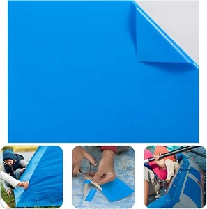 Vinyl Pool Liner Patch Self Adhesive PVC Vinyl Repair Patch Plastic , ⭐️⭐ - Picture 1 of 6