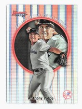 2019 Bowman's Best Anthony Volpe 1999 Franchise Favorites 99FF-AVO Yankees