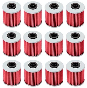 12 Oil Filter Filters for Suzuki RMZ250 RMZ450 RMX450Z KX250F Evo 250 300 4T - Picture 1 of 1
