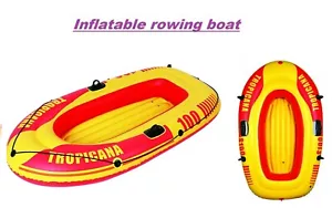 Jilong Boat barca a remi gonfiabile con capacità di carico 120kg 185x98x28 cm NUOVO - Foto 1 di 3