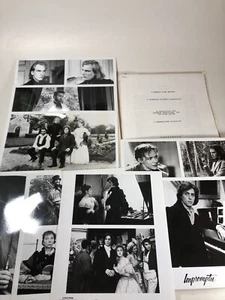 Paquete de prensa de 1990 y fotos película "Impromptu" Hugh Grant Judy Davis - Imagen 1 de 16