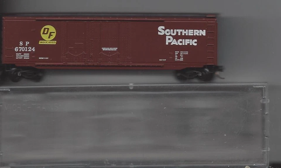 N Scale #31200 50' Southern Pacific Box Car with Kadee Couplers Free Shipping - Image 1 of 1