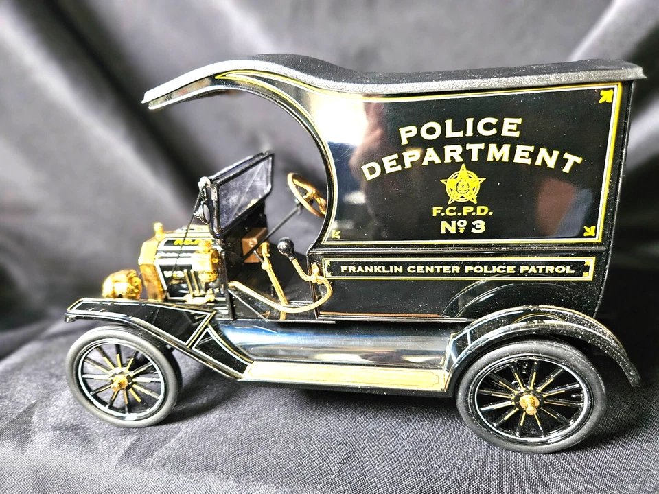 Ford Modelo T Police Wagon Franklin Mint 1931 escala 1:24 Inv. #3322 Foto 1 de 4