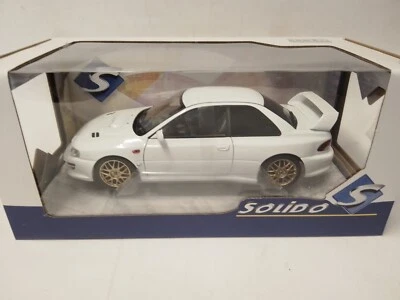 Solide Subaru Impreza 22B Blanc 1998 1/18 S1807404 - Photo 1/3