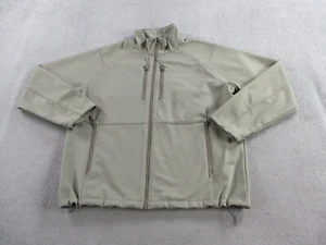Columbia Jacket Men Extra Large Khaki Tan Thermal Coil Softshell Get a Grip Coat - Picture 1 of 12