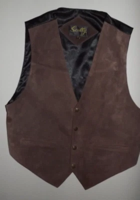 Chaleco SCULLY PREMIER CUERO A PRESIÓN DELANTERO MUJER PEQUEÑO V305 Foto 1 de 2