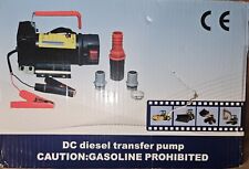 Pompe de transfert diesel 12 V DC boîte ouverte