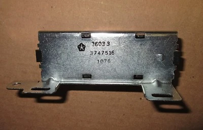 Стартер зажигания NOS Mopar 4131367 84-89 Chrysler Fifth-Avenue Dodge Diplomat - Изображение 1 из 3