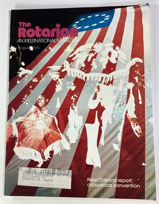 Rotarian Magazine 1976 Rotary Club New Orleans Convention Jerry Lewis - Image 1 of 4