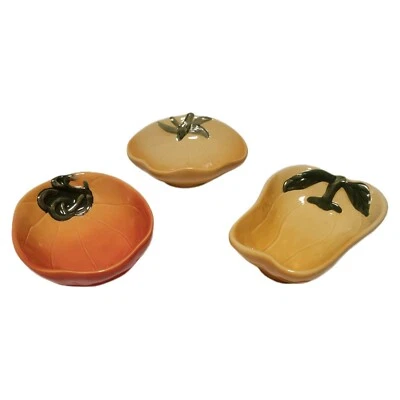 Juego de 3 cuencos de inmersión William Sonoma amarillo y naranja de tomate y pimienta Foto 1 de 4