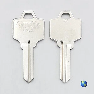 NA26 Key Blanks for Corry-Jamestown, Fortress, PENNCRAFT, and others (3 Keys) - Bild 1 von 2