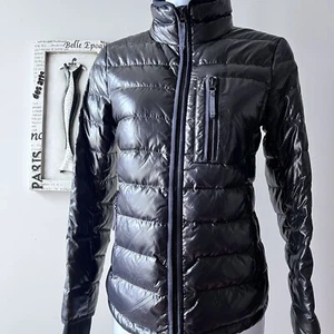 Women’s J. Crew Black Short Puffer Coat Jacket Size XXS - Picture 1 of 11